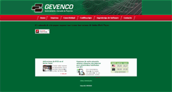 Desktop Screenshot of gevenco.com